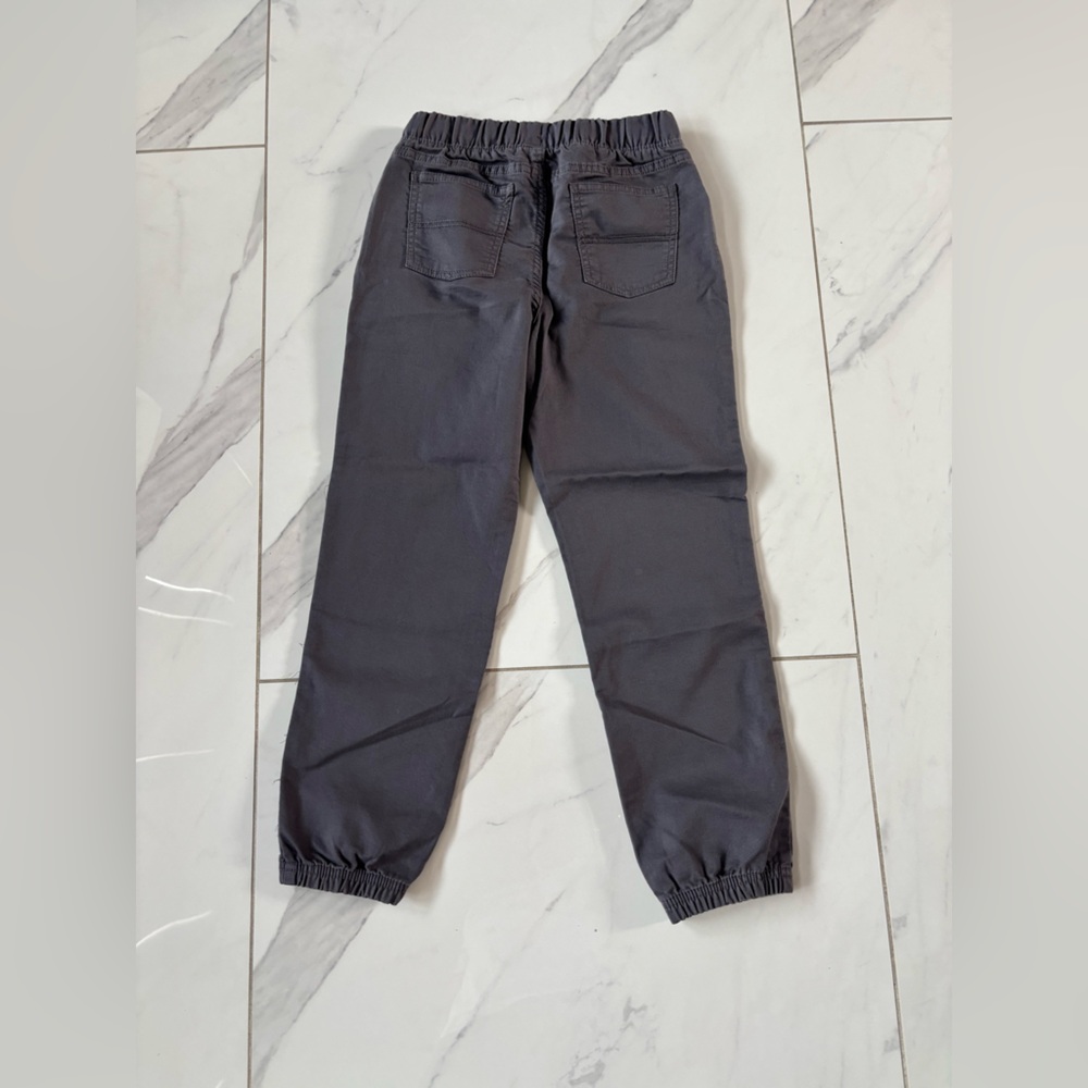 Carter's Charcoal Elastic-Waist Kids Pants - Picture 2 of 7